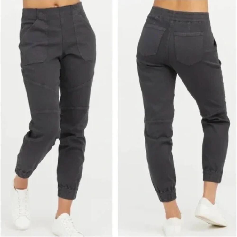 NWOT SPANX Stretch Twill Cargo Jogger Pants -  L
